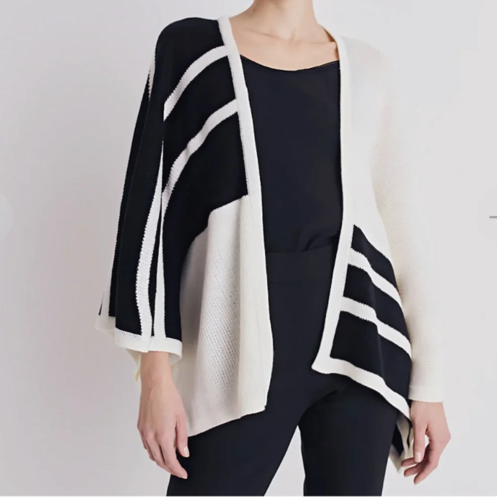 Brochu Walker*Revolve* Drape Front City Knit Alpaca Poncho O/S fits all - Picture 1 of 7